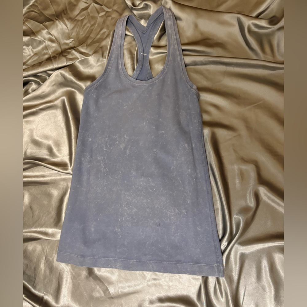 lululemon athletica Marble Blue Tank Top